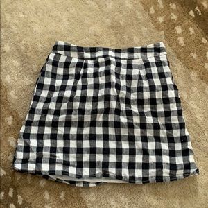 Forever 21 checkered skirt